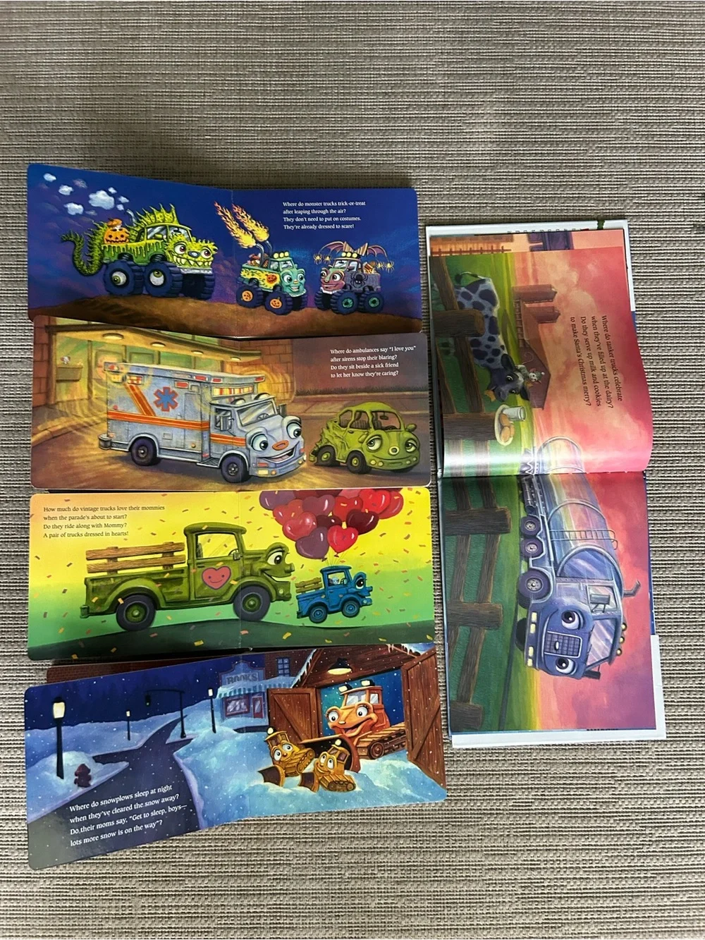 Where Do Diggers… Transportation Board Books